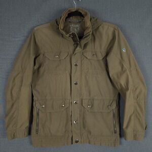 Kuhl Rekon Kollision Utility Jacket Mens Medium ‎ Olive Green Military Moto